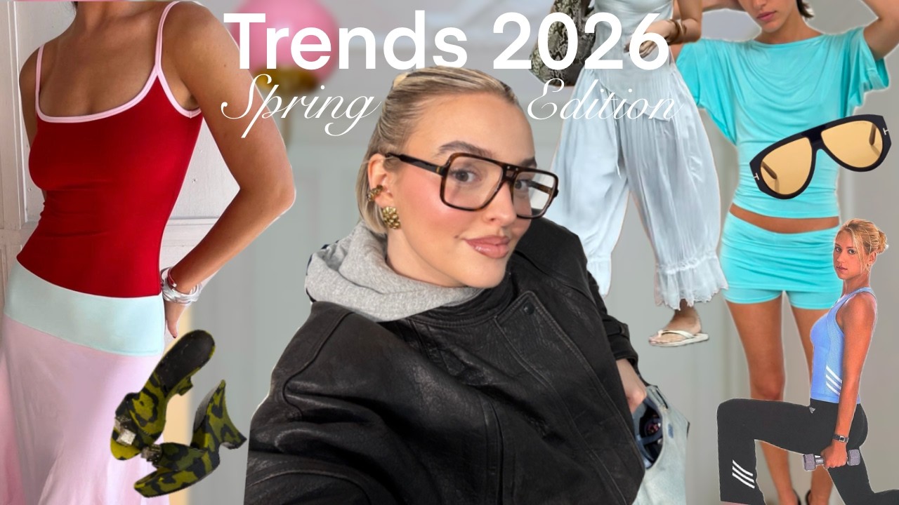 Je décrypte les tendances du printemps 2026 (maxi sunglasses, Capri, 90's sport style...)