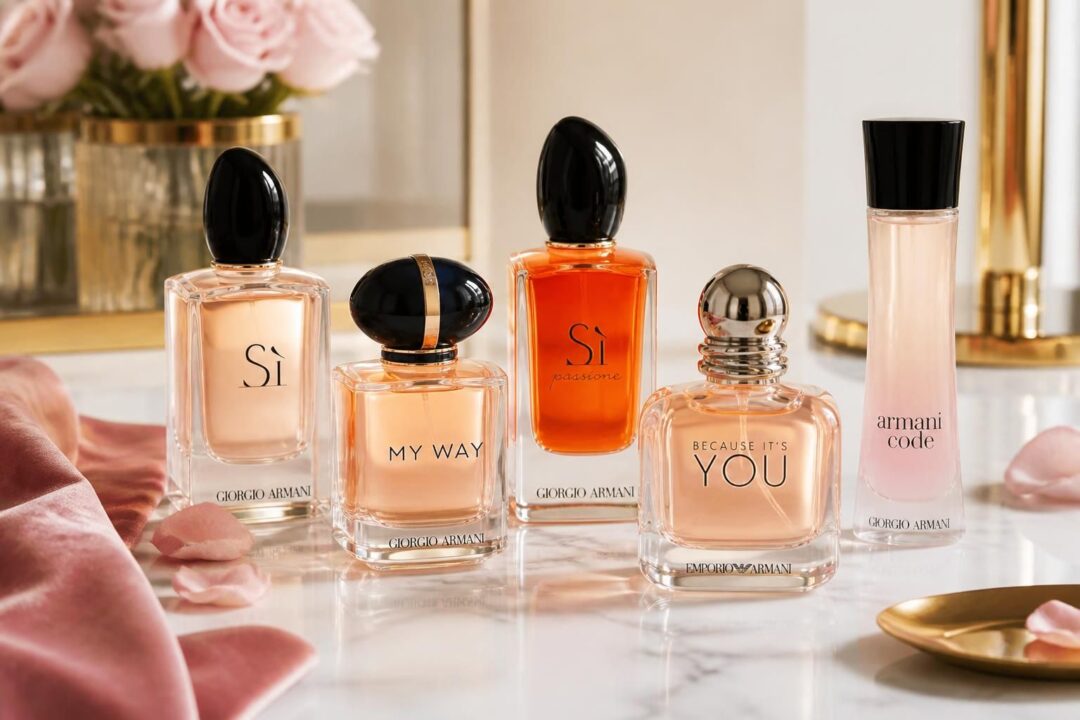 découvrez la collection exclusive de parfums armani pour femme, incluant les best-sellers incontournables alliant élégance et féminité.