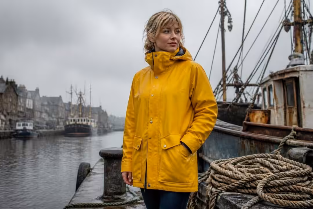 découvrez yarmouth oilskins, la marque britannique emblématique de cirés alliant tradition et qualité pour vous protéger élégamment contre la pluie.