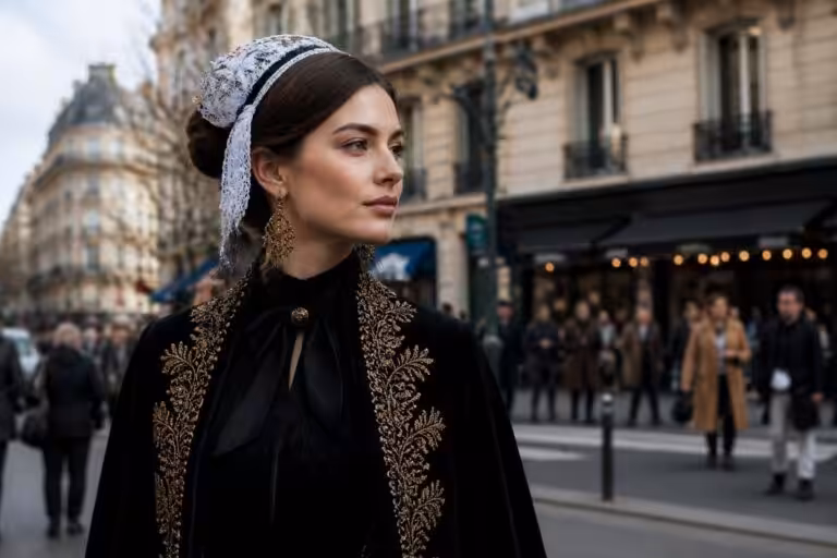 découvrez l'élégante petite coiffe bretonne, symbole de mode et tradition, qui s'apprête à conquérir les rues de paris avec son charme unique.